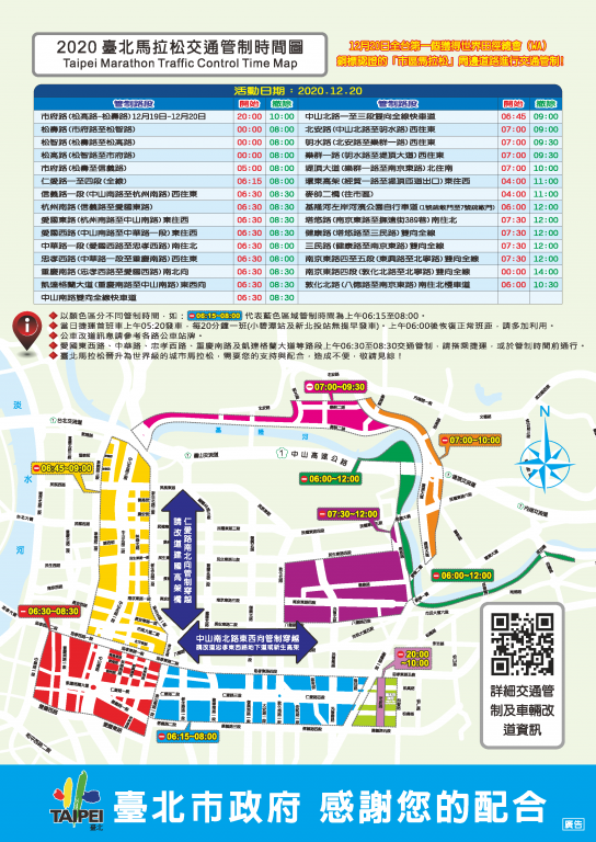 管制時間圖